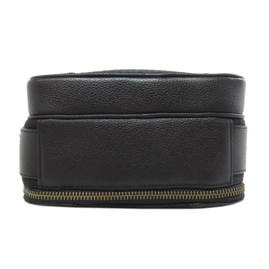 Givenchy Shoulder Bag canvas black logo Women Used Authentic