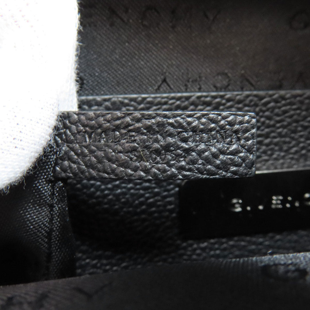 Givenchy Shoulder Bag canvas black logo Women Used Authentic