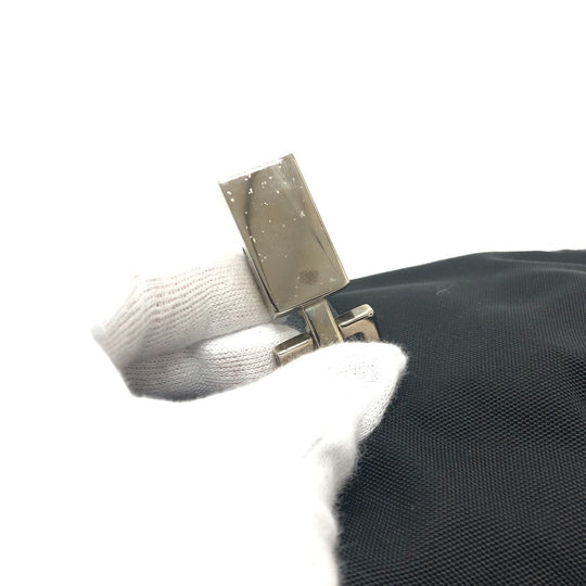 GUCCI Shoulder Bag 001�E3306 Nylon, Leather black Jackie Women Used Authentic