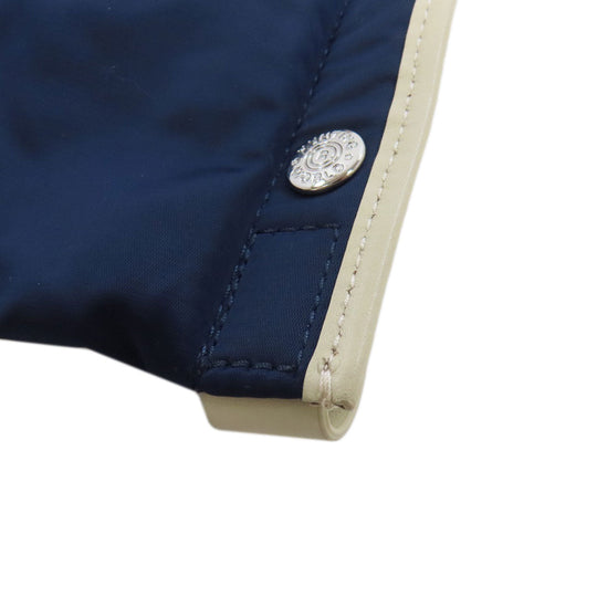 HUNTING WORLD Tote Bag Nylon Navy logo Women Used Authentic