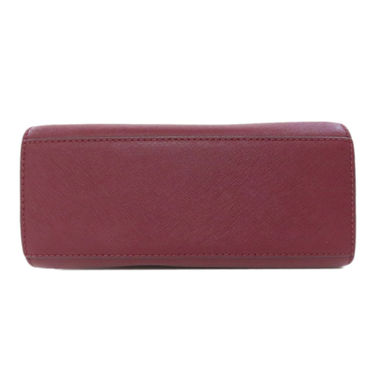 MICHAEL KORS Shoulder Bag PVC Red logo Women Used Authentic