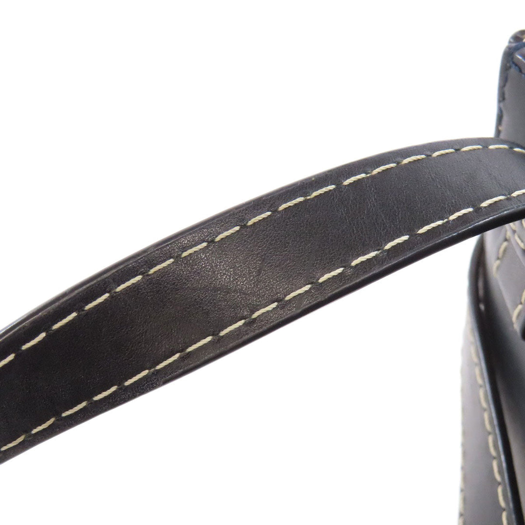 LOEWE Handbag Calfskin black Gate Top Handle 2WAY