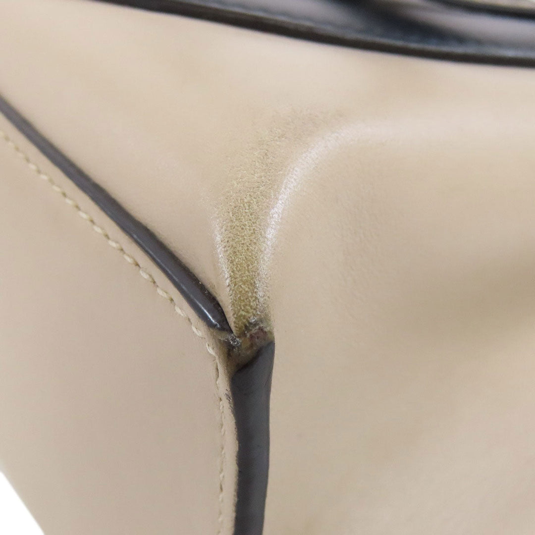 LOEWE Handbag Calfskin black Gate Top Handle 2WAY