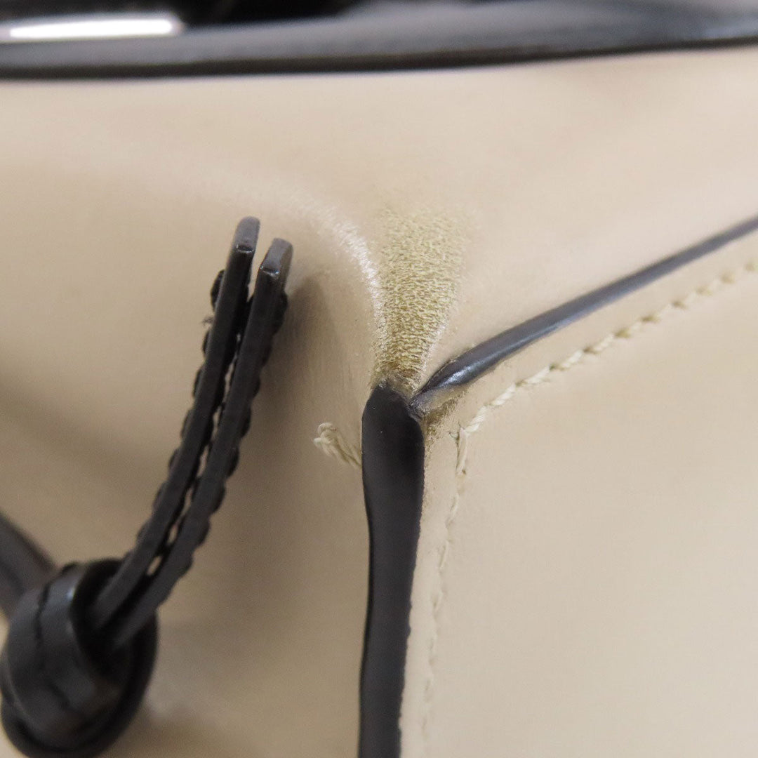 LOEWE Handbag Calfskin black Gate Top Handle 2WAY