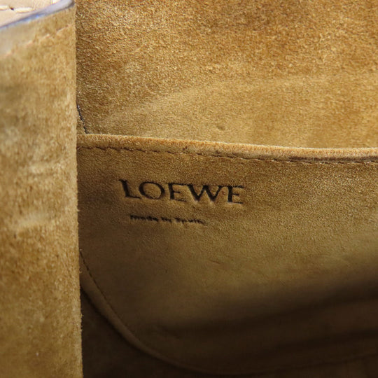 LOEWE Handbag Calfskin black Gate Top Handle 2WAY