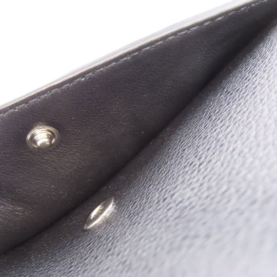 CELINE Handbag Calfskin black Edge Small Women Used Authentic