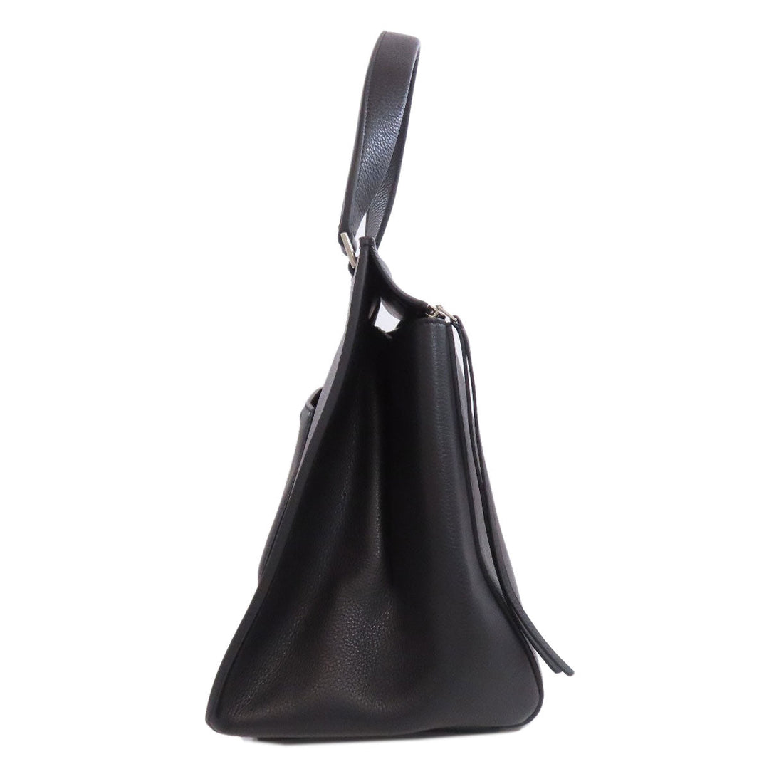 CELINE Handbag Calfskin black Edge Small Women Used Authentic