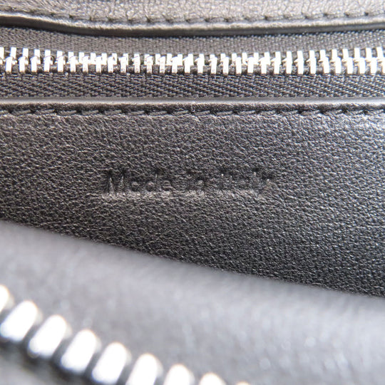 CELINE Handbag Calfskin black Edge Small Women Used Authentic