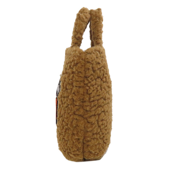 GUCCI Handbag 752175 wool Brown Children's Bag Jetson Collaboration Women Used Authentic