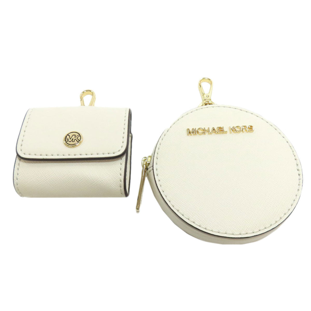 MICHAEL KORS Shoulder Bag leather white logo