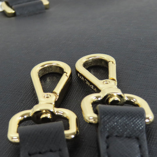 MICHAEL KORS Handbag leather black 2WAY Women Used Authentic