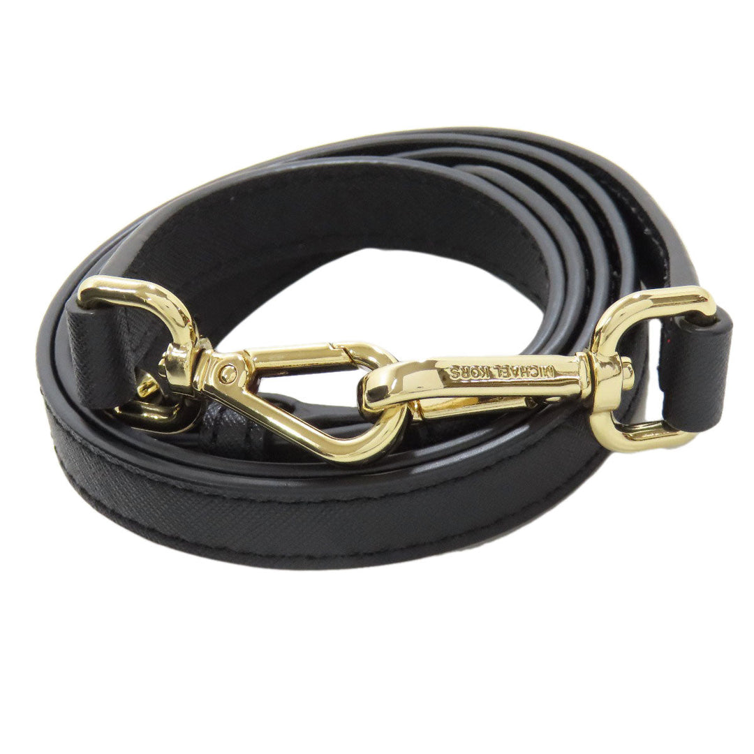 MICHAEL KORS Handbag leather black 2WAY Women Used Authentic