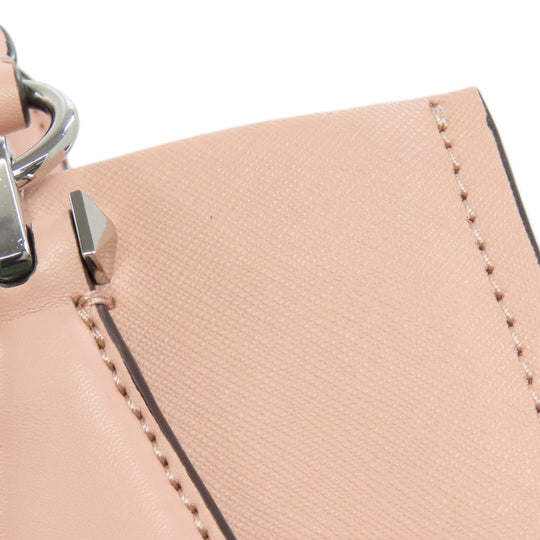 MICHAEL KORS Handbag leather pink 2WAY Women Used Authentic