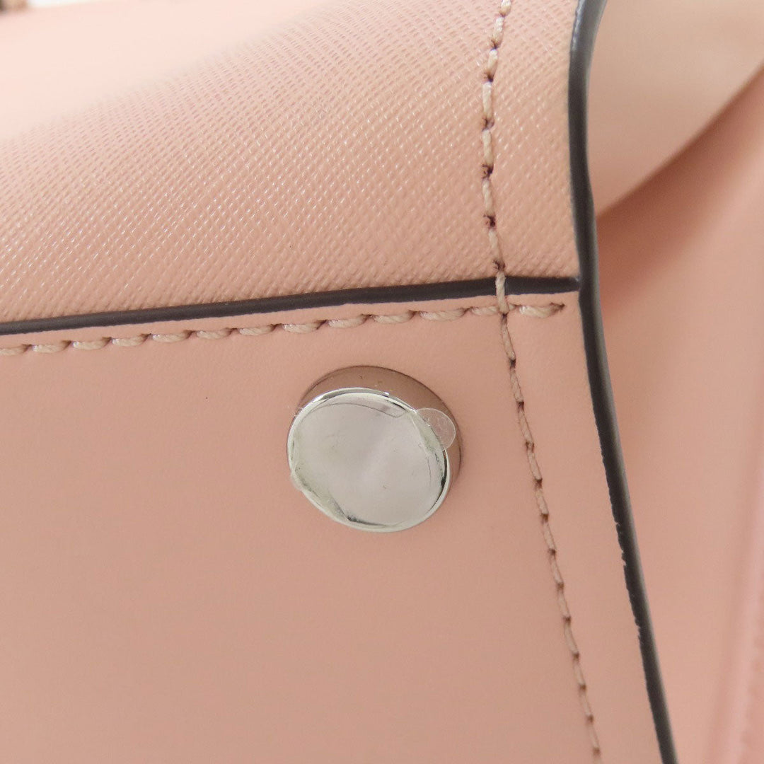 MICHAEL KORS Handbag leather pink 2WAY Women Used Authentic