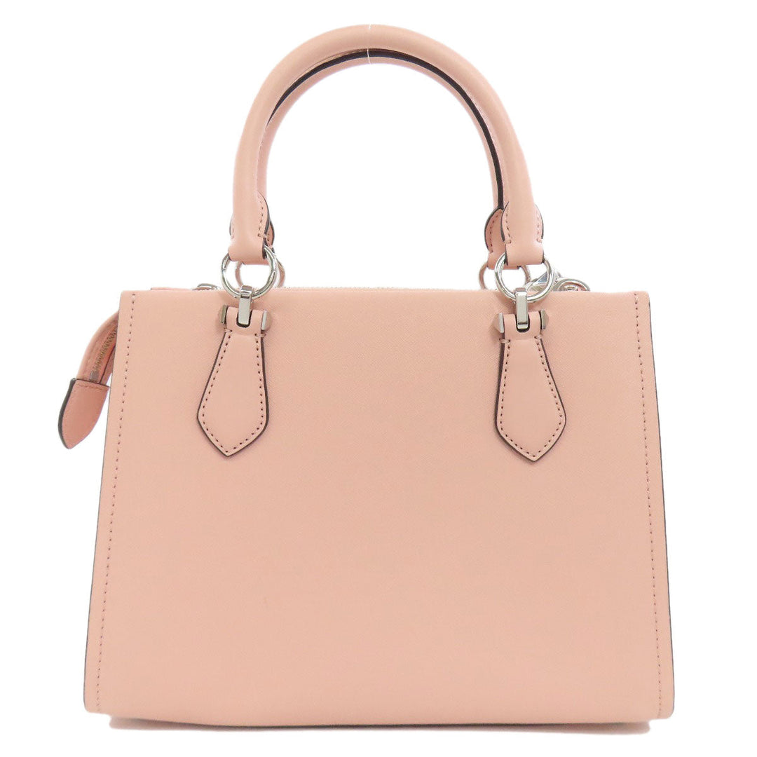 MICHAEL KORS Handbag leather pink 2WAY Women Used Authentic