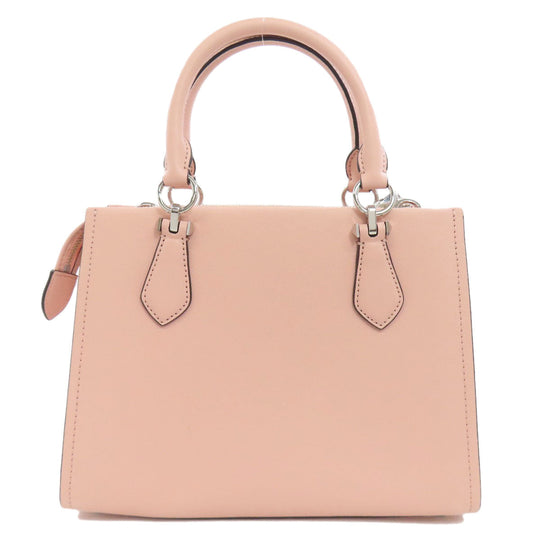 MICHAEL KORS Handbag leather pink 2WAY Women Used Authentic