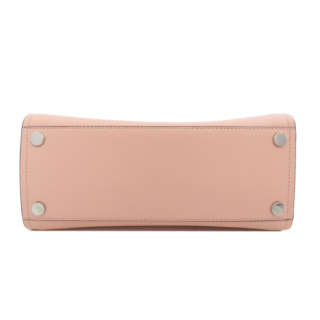 MICHAEL KORS Handbag leather pink 2WAY Women Used Authentic