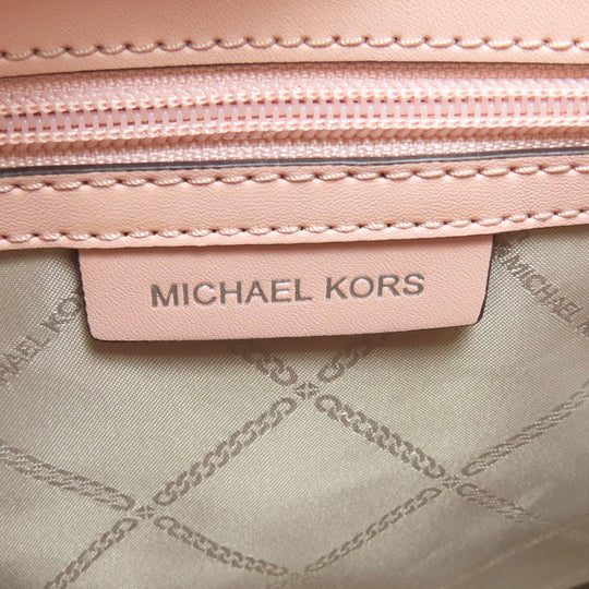 MICHAEL KORS Handbag leather pink 2WAY Women Used Authentic