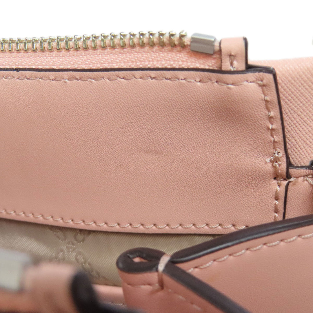 MICHAEL KORS Handbag leather pink 2WAY Women Used Authentic