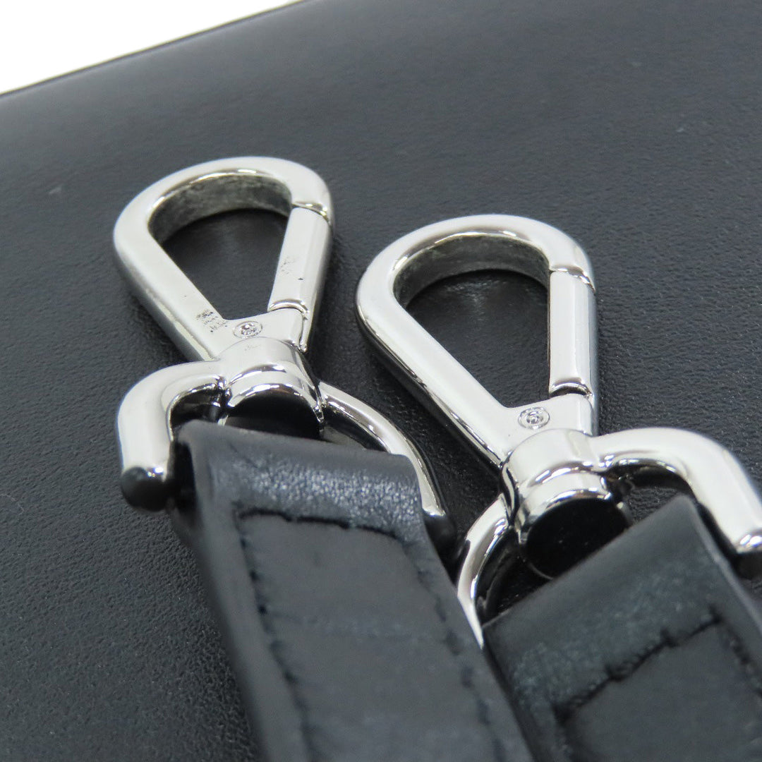 MICHAEL KORS Handbag leather black 2WAY Women Used Authentic