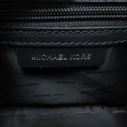 MICHAEL KORS Handbag leather black 2WAY Women Used Authentic