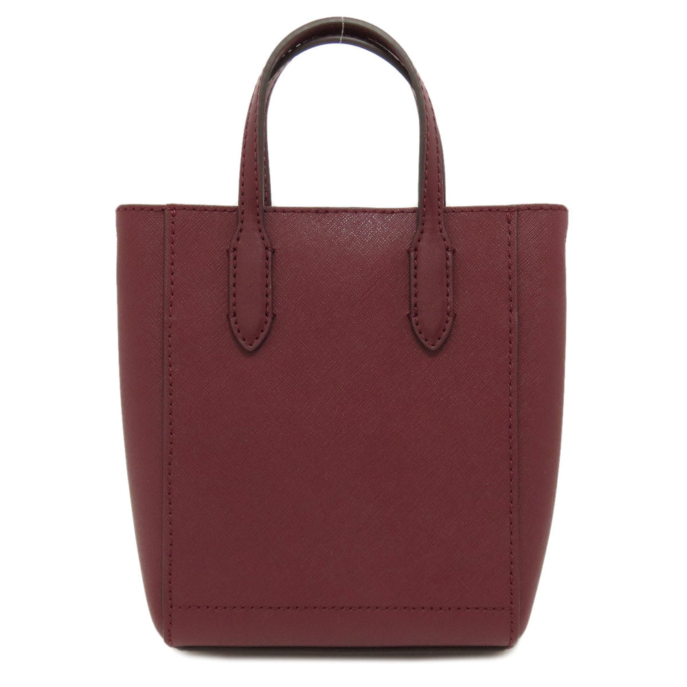 MICHAEL KORS Handbag leather Red VINCENT Crossbody with Card Case 2WAY Women Used Authentic