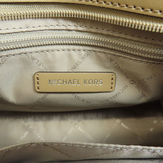 MICHAEL KORS Handbag leather Brown Embossed 2WAY