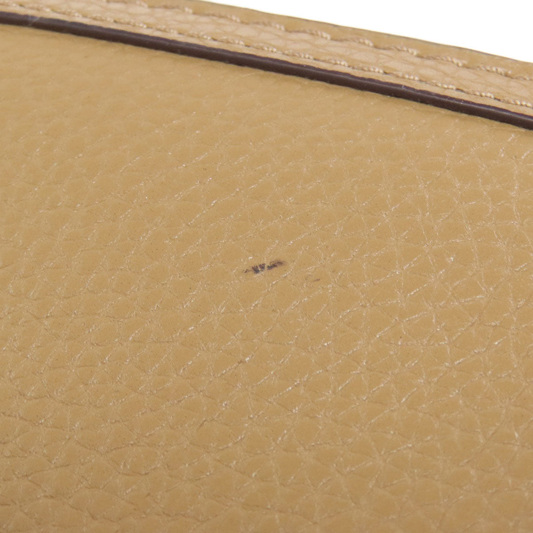 MICHAEL KORS Handbag leather Brown 2WAY Women Used Authentic