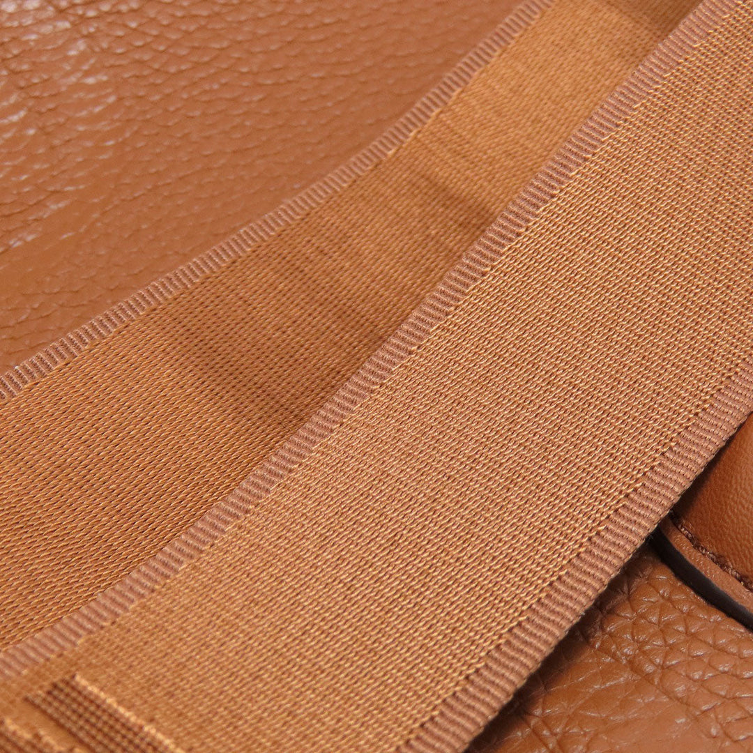 MICHAEL KORS Tote Bag leather Brown 2WAY Women Used Authentic