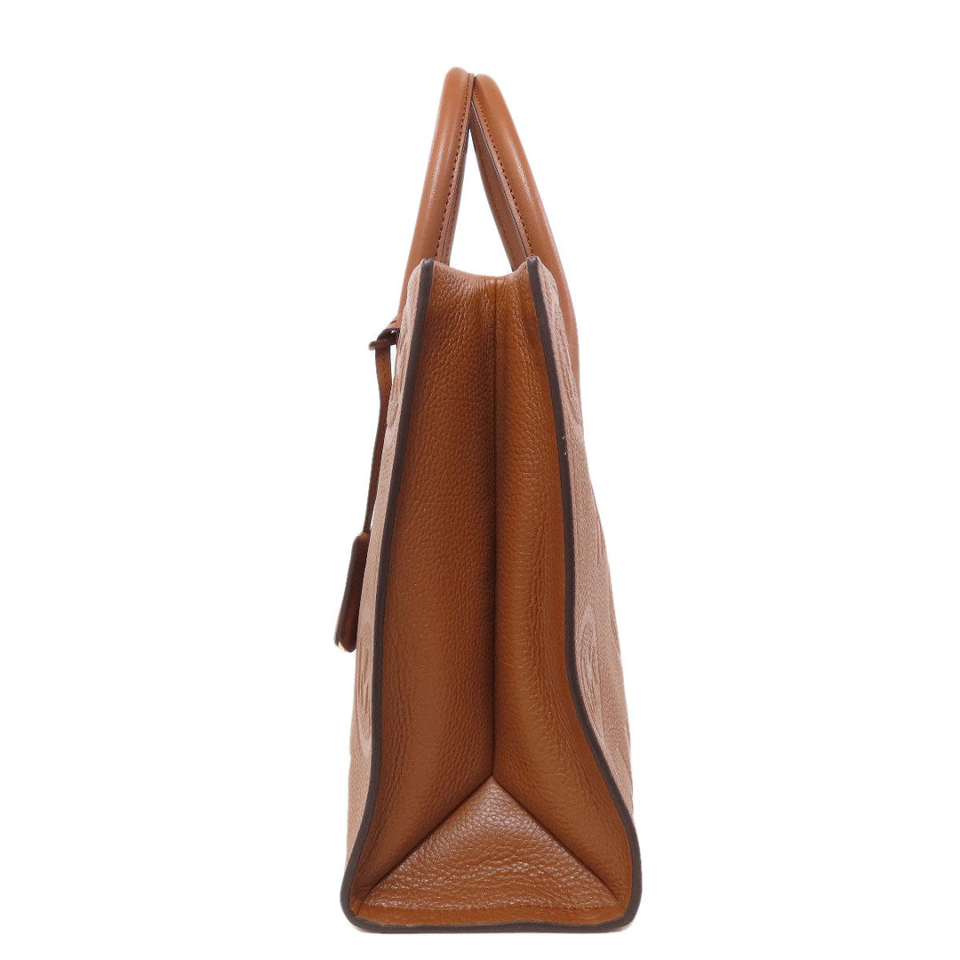 MICHAEL KORS Tote Bag leather Brown 2WAY Women Used Authentic