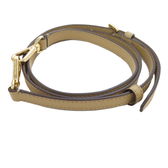 MICHAEL KORS Handbag leather beige 2WAY Women Used Authentic