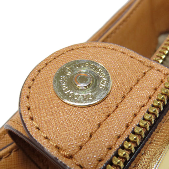 MICHAEL KORS Handbag leather Brown Studs 2WAY Women Used Authentic