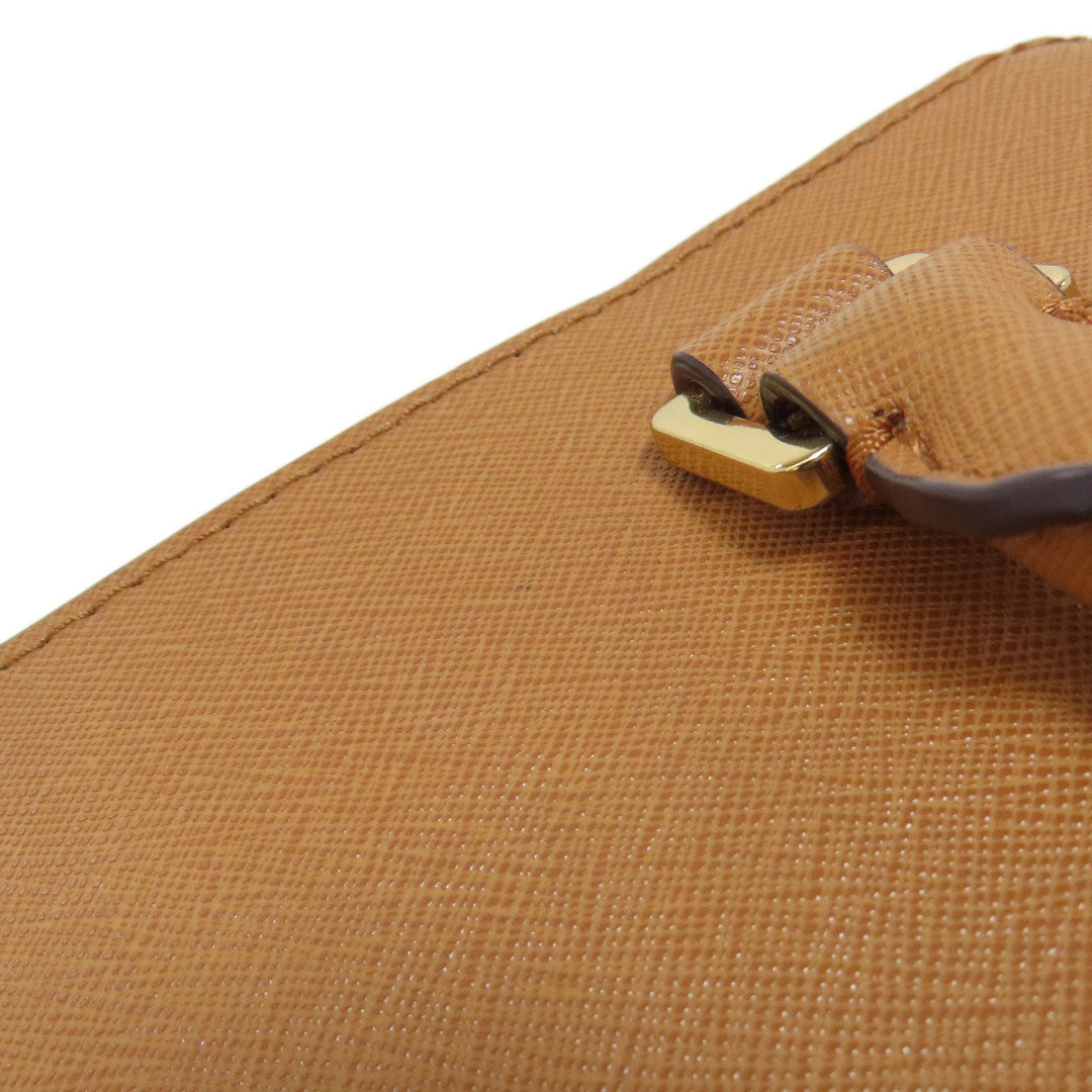 MICHAEL KORS Handbag leather Brown Studs 2WAY Women Used Authentic