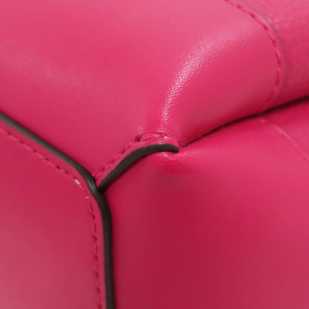 MICHAEL KORS Handbag leather pink 2WAY Women Used Authentic