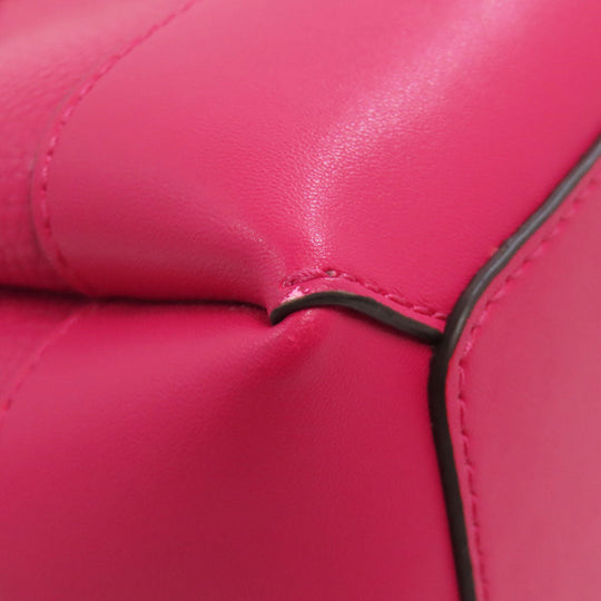 MICHAEL KORS Handbag leather pink 2WAY Women Used Authentic