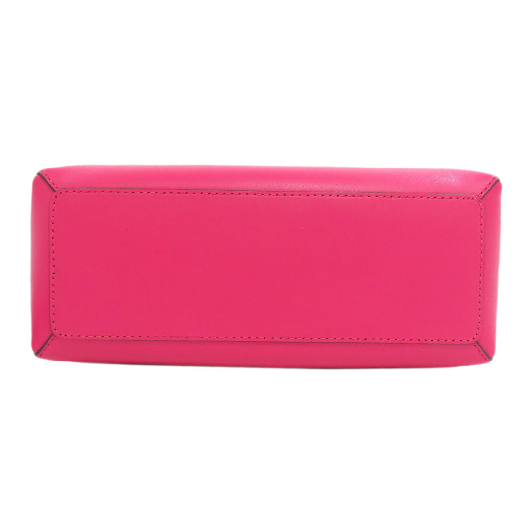 MICHAEL KORS Handbag leather pink 2WAY Women Used Authentic