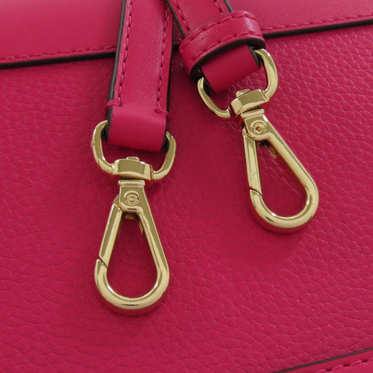 MICHAEL KORS Handbag leather pink 2WAY Women Used Authentic