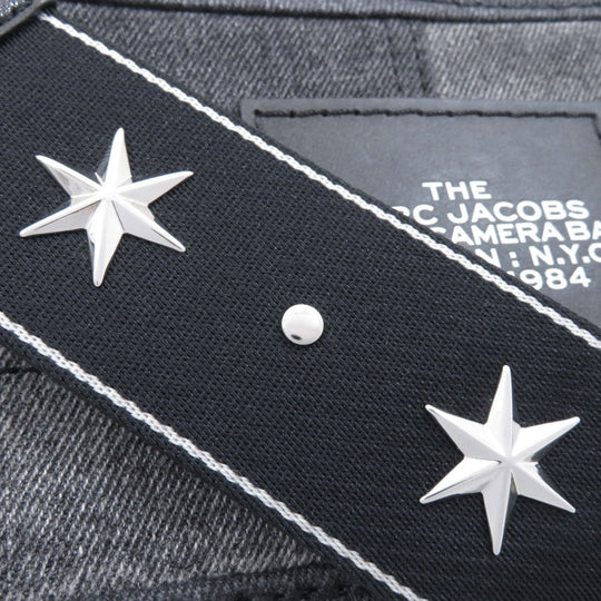 MARC JACOBS Shoulder Bag denim black the camera bag Women Used Authentic