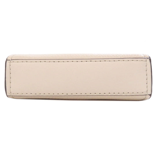 MICHAEL KORS Handbag leather white 2WAY Women Used Authentic