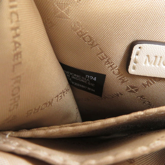 MICHAEL KORS Handbag leather white 2WAY Women Used Authentic