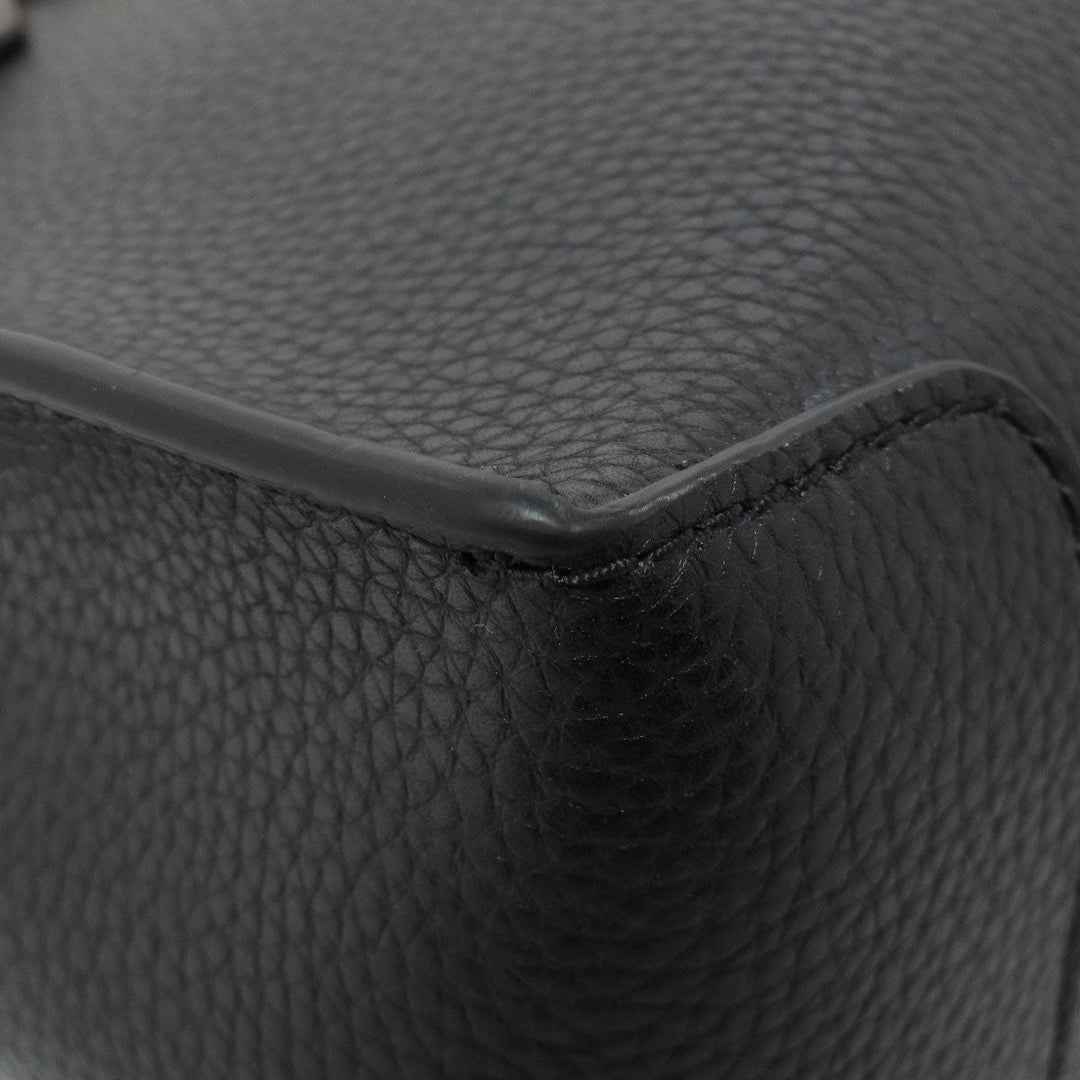 MICHAEL KORS Handbag leather black 2WAY Women Used Authentic