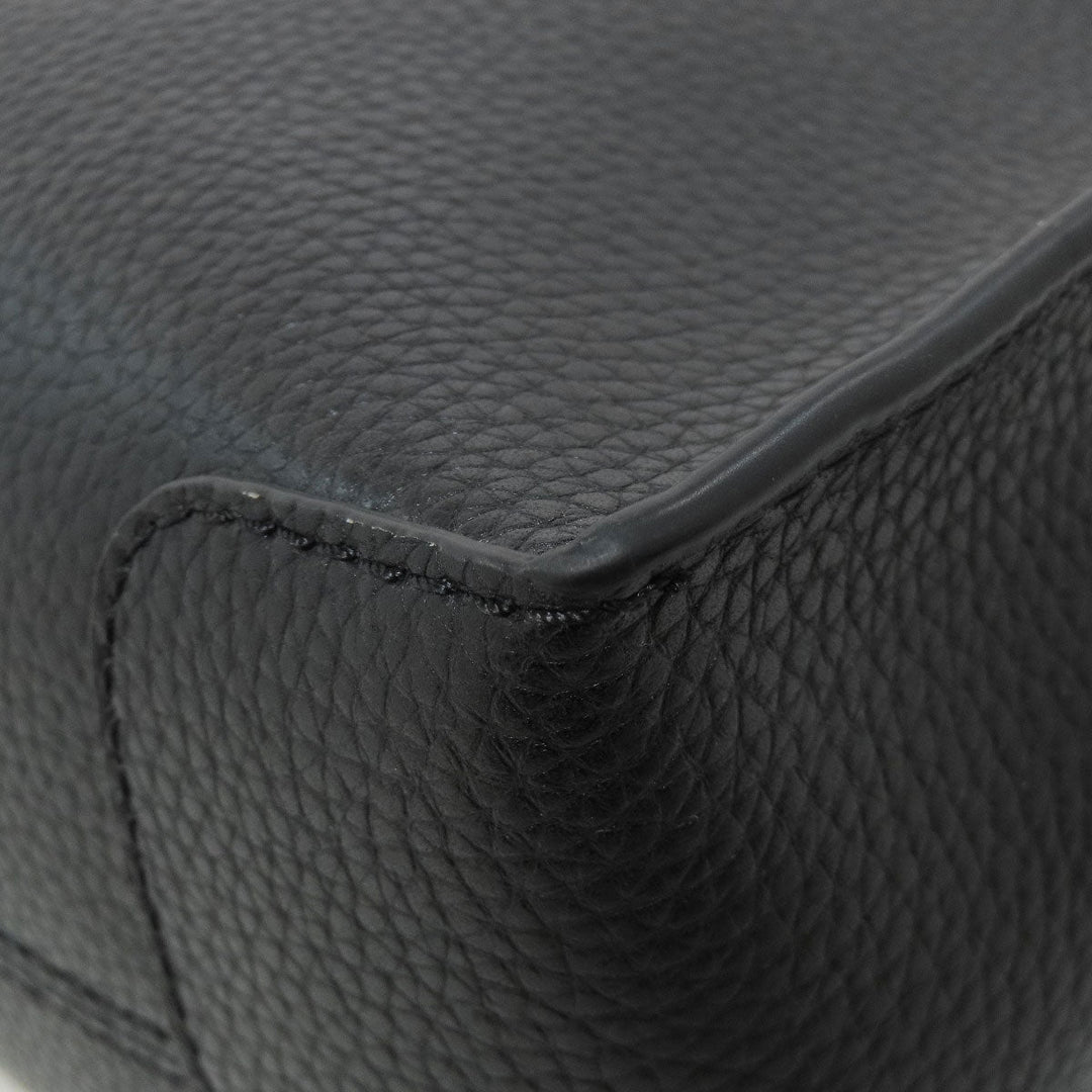 MICHAEL KORS Handbag leather black 2WAY Women Used Authentic