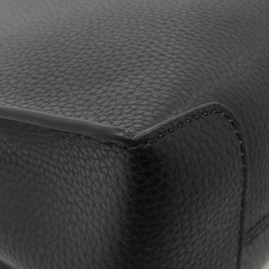 MICHAEL KORS Handbag leather black 2WAY Women Used Authentic