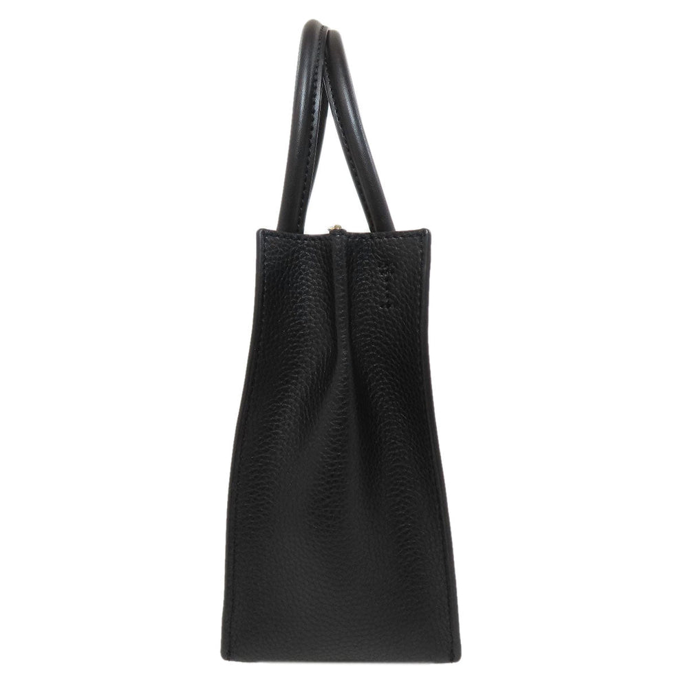 MICHAEL KORS Handbag leather black 2WAY Women Used Authentic