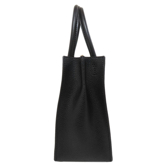 MICHAEL KORS Handbag leather black 2WAY Women Used Authentic