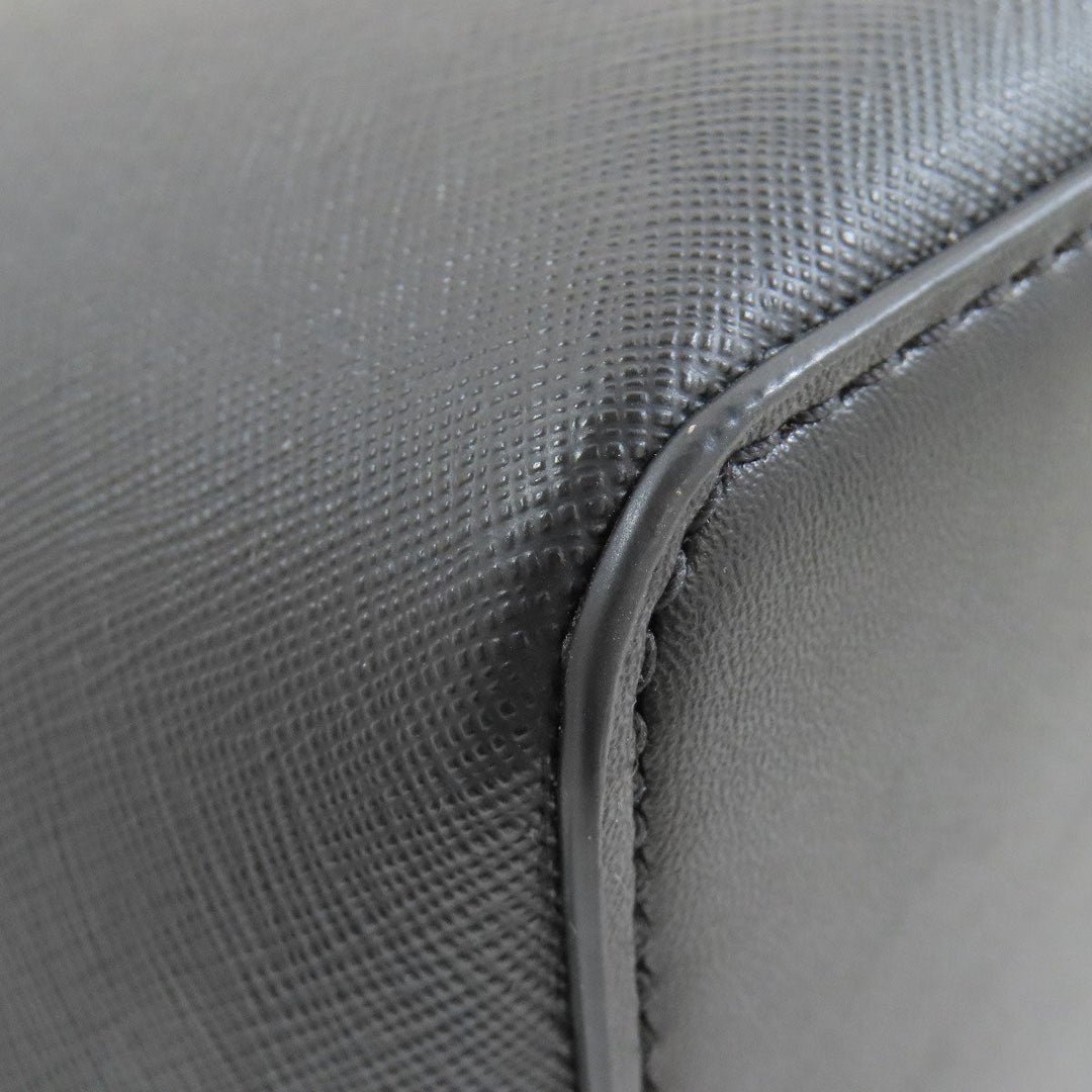 MICHAEL KORS Handbag leather black 2WAY Women Used Authentic