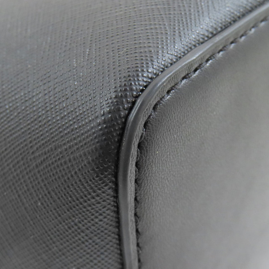 MICHAEL KORS Handbag leather black 2WAY Women Used Authentic