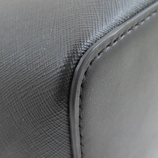 MICHAEL KORS Handbag leather black 2WAY Women Used Authentic