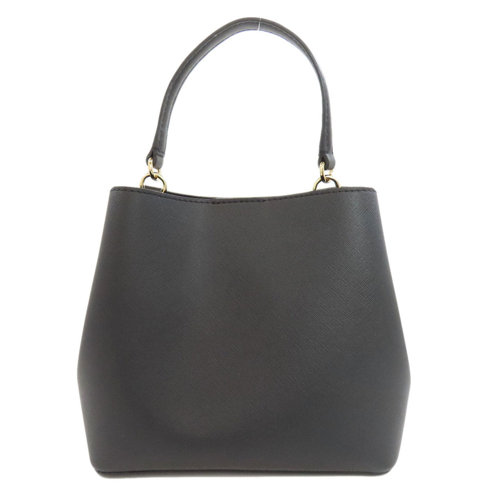 MICHAEL KORS Handbag leather black 2WAY Women Used Authentic
