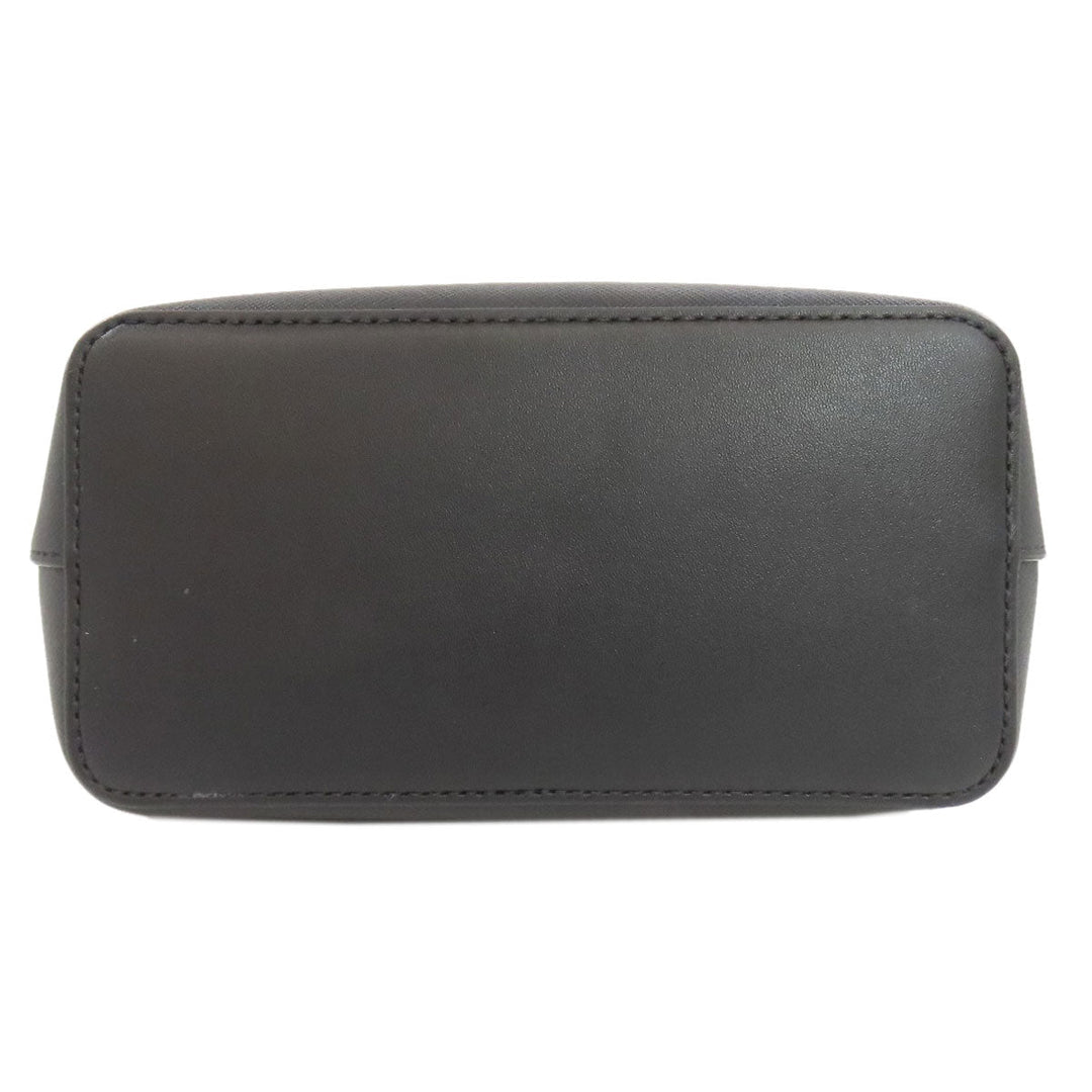 MICHAEL KORS Handbag leather black 2WAY Women Used Authentic